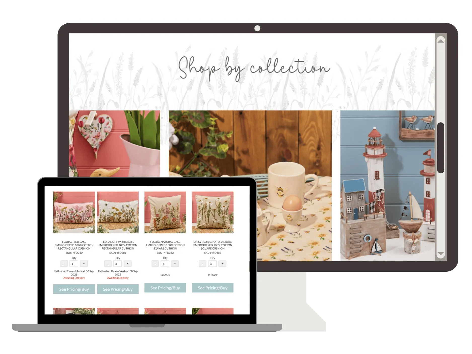 Shopify website design by JDR Group